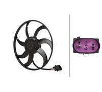 Left Right Engine Cooling Fan Fits Audi A3 Seat Altea Altea XL Skoda VW HELLA