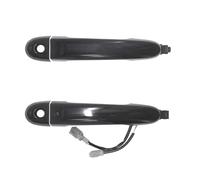 Left/Right Exterior Door Handle for N&issan for Juke for Versa for Sedan for Micra for March for Sunny 82644-1FA5A 80644-1FA5A 80644-3WC2A 80640-3WC2A Car Exterior Door Handles(2 PCS)