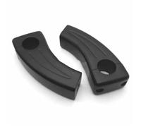 Left&Right Front Handle Bars Motorcycle Handle Bar Riser Clamps For YA&MAHA V-Star XVS 650 1100 Custom Silverado Motorbike Handlebar Risers Mount Adapter Handlebar Rising(Black,7inch)