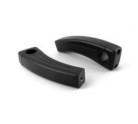 Left&Right Front Handle Bars Motorcycle Handlebar Riser Clamp For YA&MAHA V-Star 650/1100 Silverado Classic Custom Road Star 1600/1700 Handle Bar Riser Mount Adapter Handlebar Rising(Black,10mm)