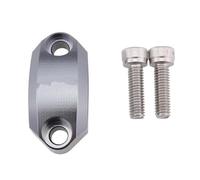 Left&Right Front Handle Bars Motorcycle Handlebar Risers For YA&MAHA MT-10/FZ-10 MT 125 MT-15 XJR 1300 Handle Bar Riser Clamp Mount Adapter Kit Handlebar Rising(Titanium)
