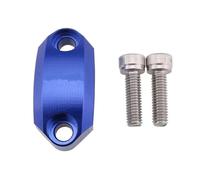 Left&Right Front Handle Bars Motorcycle Handlebar Risers For YA&MAHA MT-10/FZ-10 MT 125 MT-15 XJR 1300 Handle Bar Riser Clamp Mount Adapter Kit Handlebar Rising(Blue)