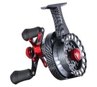 Left/Right Hand Retrieve Ice Fishing Reels 4+1 Balls Bearings Ice 4KG Drag 3.5: 1 Gear Ratio Professional