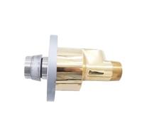 Left/Right-Hand Thread Steam Rotary Joint, 50C Cold Water Rotating Connector Flange 3/4-1/4 Inch Brass Swivel Fitting(Left-Hand Thread)