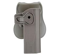 Left/Right Hand User Airsoft Hunting Pistol Holster Detachable Military Tactical Belt Gun Holster Movie Prop