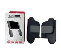 Left Right Handheld Console Grip Pair, Tool-Less Black Handles for Portable Gaming At Home, Commute, Travel, Storage, and Daily Play Console Handle Pair Portable Game Grips Handheld Grip Shell Game
