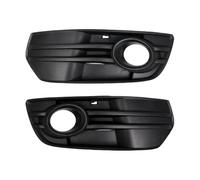 Left/Right Headlight Chrome Grill Protection Cover OEM:8R0807681A Front Bumper Fog Light Grille For Q5 2009-2012 Front Fog Grille Grill