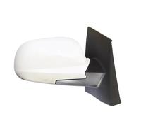 Left Right Rearview Car Complete Wing Mirrors For Ssangyong For Actyon Sport For Kyron 2006-2014 Full Door Rearview Mirror Assembly Electric Folding Side Rear View Mirror Assembly(White,5 Wire Right)