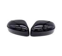 Left & Right Rearview Mirror Cover Cap Side Mirror Shell Accessories For Ford For Focus For Mk3 For ST For RS 2012-2018 Car-Styling Rearview Mirror Cover Wing Mirror Cover (Color : Black)