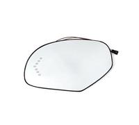 Left Right Rearview Wing Side Mirror Glass For GMC For Sierra 2008 2009 2010 2011 2012 2013 For Yukon 2009 2010 2011 2012 2013 PYPFQUMQGR(Left driver side)