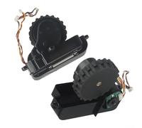 Left Right Replacement Drive Wheel Compatible for ISWEEP D520 and for Cecotec 1690 Pro 3290/3390/3490/3590 3690 3790 3890 Robot Vacuum Cleaner, Black(Right Wheel)