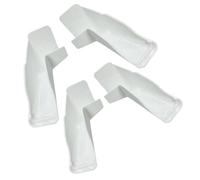 Left+Right RV Rain Gutter Spout Long Version, 2 pcs Each for Left and Right Sides