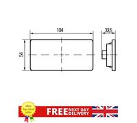 Left/Right Side Marker Light For SCANIA P G R T 03-12
