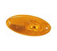 HELLA 2PS 964 295-057 Side Marker Light - LED - 24V - mounting - Lens Colour: Yellow - Cable: 500mm - left/right - Quantity: 80