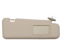 Left & Right Sun Visor with Light For Toyota For Highlander 2008-2013 Driver Side Sunvisor Shade 74320-48500-E0 Car Sun Visor Extender(Beige Right Side)