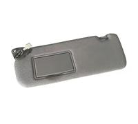 Left Right Sunvisor Sunshield Shield Shade Board With Mirror For Hyundai | Car Sun Visor Grey Beige 852013K010QD For Sonata 2006-2008 GNITRIMS(Gray Left)