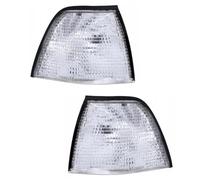 LEFT+RIGHT WHITE TURN SIGNAL INDICATOR SET FOR BMW 3 E36 1990-2000