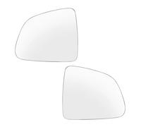 Left Right Wide Angle Mirror Rearview Blue Lens Heat Waterproof Anti Glare Large Vision For Tesla For Model For Y Car 2019 2020-2024 Wing Mirror Glass(White Left And Right)