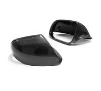 Left & Right Wing Mirror Casing Cap For Audi 09-17 Q5 13-17 SQ5 10-15 Q7 Replacement Rearview Side Mirror Covers Cap Carbon Shell Pick Blind Spot Assist(09-17 Q5)