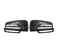 Left & Right Wing Mirror Casing Cap For Benz A B C E S CLA GLA GLK Class W176 W246 W204 W212 W221 C177 X204 X156 Carbon Car Rearview Mirror Cover(Forged Carbon Look)