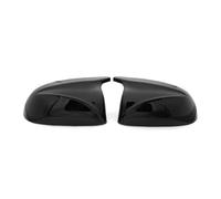 Left & Right Wing Mirror Casing Cap For BMW X3 X4 X5 G01 G02 G05 Rear View Side Mirror Cover Carbon Rearview Mirror Housing Side Mirror Cover(As Shown A)