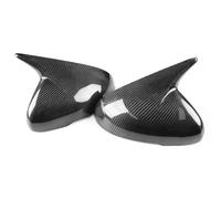 Left & Right Wing Mirror Casing Cap For Kia Stinger 2018-2023 Car Door Rearview Mirror Cover Carbon Rear View Mirror Cover Exterior Side Rearview Cap Shell Type