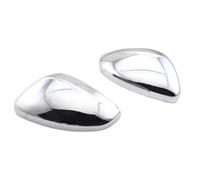 Left & Right Wing Mirror Casing Cap For Peugeot 2008 14-18 For Citroen C3 C4 CACTUS 18-20 Rear View Mirror Cover Side Door Mirror Cap 16075120VG 16075122VG