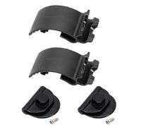 Left Side Battery Side Cover Clips Mounting Seat Side Cover Clip Set Motorcycle Plastic Compatible with Sportster Xl883 Xl1200 48 72