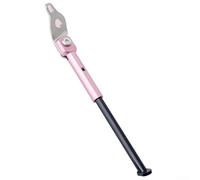Left Side Bike Kickstand for 16in Folding Bicycles Compatible with For Dahon 305 K3 PLUS Aluminum Alloy Stainless Steel Assembly (Pink)