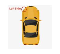 (Left Side) Car Front Headlight Lens Cover For Audi A4 A4L B8 2009 2010 2011 2012 Left/Right Transparent Lampshade Clear Headlamp Shell