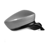 Left Side Door Wing Mirror 8/9Pins Power Folding Side Rearview Mirror Assembly Turn Signal For Mazda 6 M6 For Atenza 2018 2019 2020 2021 2022(Silver-8PINS RH)