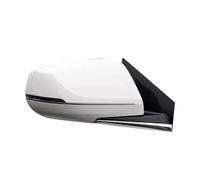 Left Side Door Wing Mirror For Cadillac XTS 2013-2016 2017 2018 2019 Rearview Mirror Assembly Self-Folding Anti-Glare Exterior Turn Signal(White 7 Wire Right 18-19)