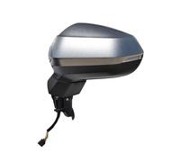 Left Side Door Wing Mirror For Q3 2019-2023 Car Rearview Mirror Assembly Electric Adjustment Turn Signal Heating Electrical Folding(Silver 10Wire LH)