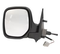 Left Side Mirror Fits: CITROEN BERLINGO, PEUGEOT PARTNER 07.96-10.08