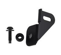 Left Side Radio Mount Bracket for JK 2018-2021, Metal Holder, Black