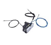 Left Side Sliding Door Lock Actuator Latch Mechanism with Cable for Peugeot