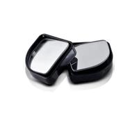 Left Side Wing Mirror Glass 1Pair Car Blind Spot Mirror Adjustable HD Glass Wide Angle Dead Zone Auxiliary Mirror With ABS Housing Auto Exterior Accessories(Black)