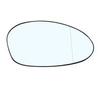 Left Side Wing Mirror Glass For BMW E81 E87 E82 E88 2004 2005 2006 2007-2013 Front Left Right Heated Mirror White Blue Glass Wing Driver Passenger Side(White R)
