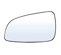 Left Side Wing Mirror Glass For Opel For Astra H 2004 2005 2006-2009 Driver Passenger Side Wing Mirror Glass Heated Convex Lens Exterior Clip On Backplate(Left)