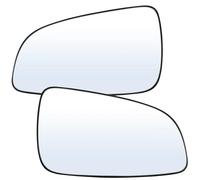 Left Side Wing Mirror Glass For Opel For Astra H 2004 2005 2006-2009 Driver Passenger Side Wing Mirror Glass Heated Convex Lens Exterior Clip On Backplate(Left and Right)