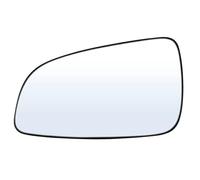 Left Side Wing Mirror Glass For Opel For Astra H 2004 2005 2006-2009 Driver Passenger Side Wing Mirror Glass Heated Convex Lens Exterior Clip On Backplate(Left)