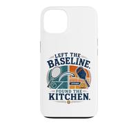 Left The Baseline Found The Kitchen Pickleball Tennis Case for iPhone 13