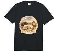 Left The Party At Nine Birds Up At Five Moth Birder Comfort Colors Adult Heavyweight T-Shirt