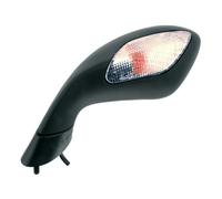 Left Turn Signal Rearview Mirror Highsider Smart OEM Type Gloss Black - Aprilia