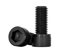 Left Way Hand M5 M6 M8 M10 M12 12.9 Grade Steel Left-Handed Opposite Reverse Thread Cap Cup Allen Head Socket Screw(2Pcs M8x25mm)