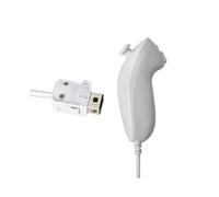 (left white) For Nintendo Wii/Wii U Joystick 2 in 1 Wireless Nunchuck Remote Gamepad