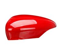 Left Wing Door Rearview Mirror Cover Side Cap Shell for Fiesta MK7 2008-2017 Red