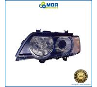 Left Xenon Headlight Projector Black Parabola White Arrow BMW X5 E53 00>03