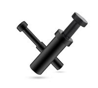 LEFTART 5pcs Pneumatic Blanking Pipe Plug Plugs Air Hose Tube Push Fit Connector, Plastic Connectors Composite Push In To Connect Fitting(6mm 5pcs)