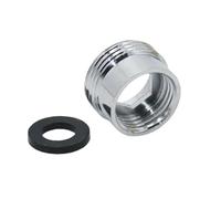 LEFTART Garden Faucet Connector, Male 3/4 To1/2 Female Brass Adapter G3/4 Reducing Joint G1/2 Washing Machine Fittings 1 Pcs